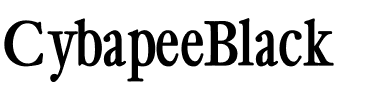 CybapeeBlack Regular.ttf
