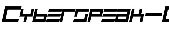 Cyberspeak Oblique.ttf
