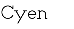 Cyen Regular.ttf
