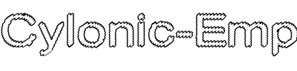 Cylonic Empty Regular.ttf