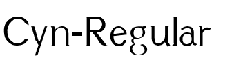 Cyn Normal.ttf