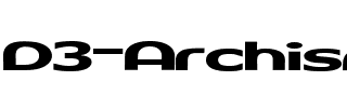 D3 Archism Regular.ttf