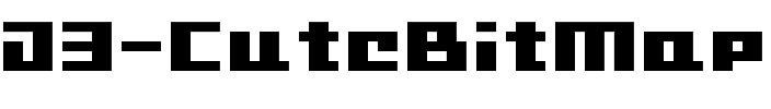 D3 CuteBitMapism TypeA Regular.ttf