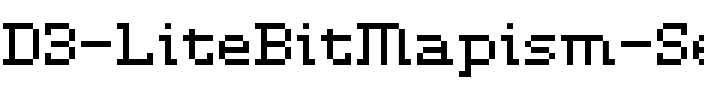 D3 LiteBitMapism Selif Regular.ttf