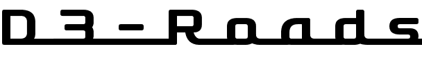 D3 Roadsterism Long Regular.ttf