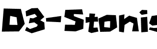 D3 Stonism Regular.ttf