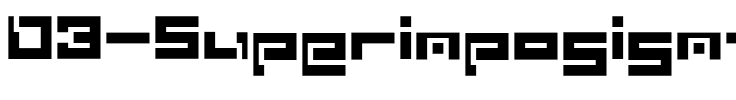 D3 Superimposism Inline Regular.ttf