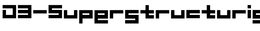 D3 Superstructurism Inline Regular.ttf
