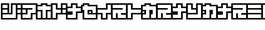 D3 Superstructurism Kat_Out Regular.ttf