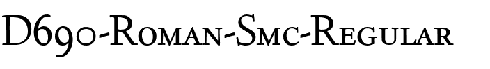 D690-Roman-Smc Regular.ttf