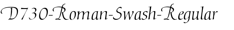 D730-Roman-Swash Regular.ttf