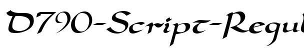 D790-Script Regular.ttf