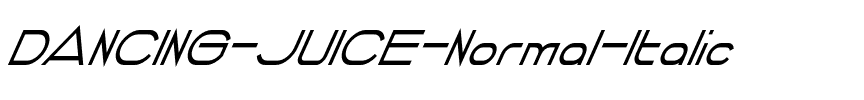 DANCING JUICE Italic.otf