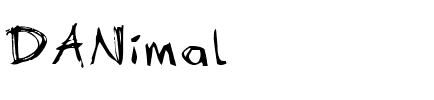 DANimal Normal.ttf