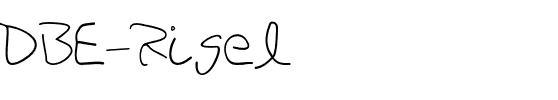 DBE-Rigel Regular.otf