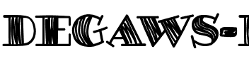 DEGAWS Demo Regular.otf