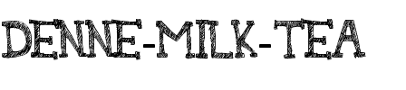 DENNE MILK TEA Normal.ttf