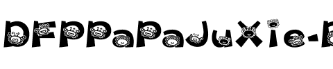 DFPPaPaJuXie-B5 Regular.ttf