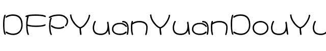 DFPYuanYuanDouYun-B5 Regular.ttf