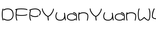 DFPYuanYuanW4-B5 Regular.ttf