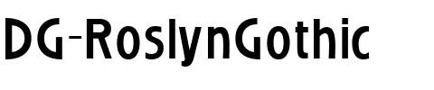 DG_RoslynGothic Normal.ttf