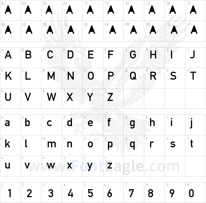 DIN-1451-Mittelschrift
