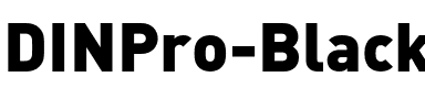 DINPro-Black Regular.otf