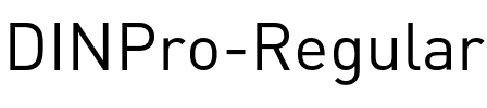 DINPro-Regular Regular.otf