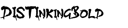 DIST Inking Bold Regular.otf
