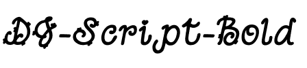 DJ Script Bold Regular.ttf