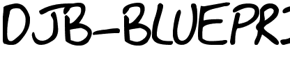 DJB BLUEPRINT Normal.ttf