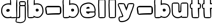 DJB Belly Button-Outtie Normal.ttf