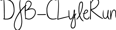 DJB CLyleRun Normal.ttf