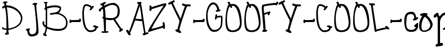 DJB CRAZY GOOFY COOL Normal.ttf