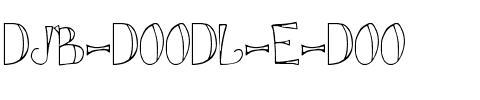 DJB DOODL E DOO Normal.ttf