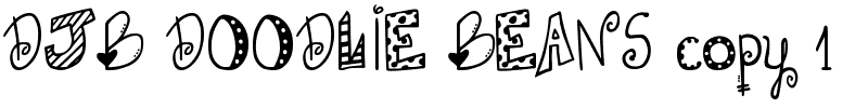 DJB DOODLIE BEANS Normal.ttf