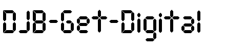 DJB Get Digital Normal.ttf