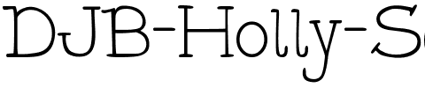 DJB Holly Serif Normal.ttf