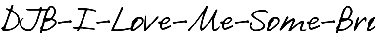 DJB I Love Me Some Brook Normal.ttf