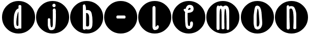 DJB Lemon Head Dots Normal.ttf
