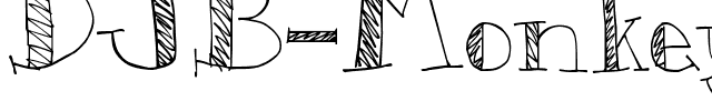 DJB Monkey Scratches Normal.ttf