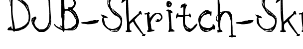 DJB Skritch Skratch Normal.ttf