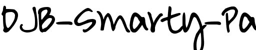 DJB Smarty Pants Normal.ttf