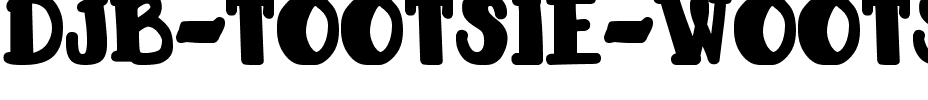 DJB TOOTSIE WOOTSIE BOLD Gras.ttf