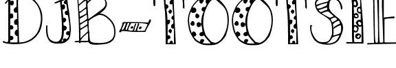 DJB TOOTSIEWOOTSIE Normal.ttf