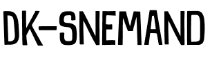 DK Snemand Regular.otf