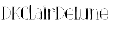 DK Clair De Lune Regular.otf