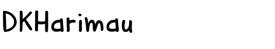 DK Harimau Regular.otf