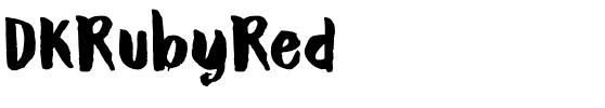DK Ruby Red Regular.otf