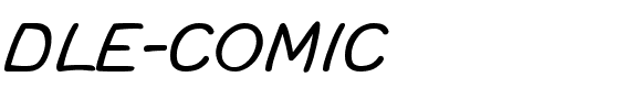 DLE Comic Normal.ttf
